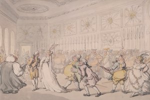 Hovelingen die door de wachtkamer gaan, St James