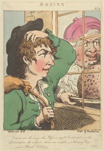 Verlangen, 1800 door Thomas Rowlandson