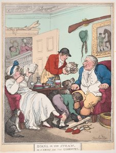 Diana in het stro, of een traktatie voor Quornites, 1 januari 1804