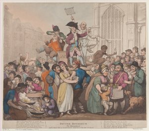 Dokter Botherum, De Montebank door Thomas Rowlandson