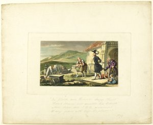 Doctor Syntax Mediterend op de Grafstenen, uit De Tour van Doctor Syntax