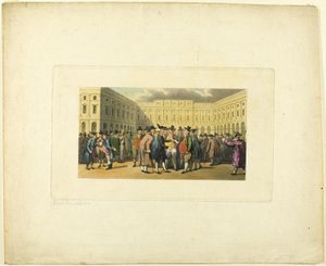 Doctor Syntax in Liverpool, uit De Tour van Doctor Syntax door Thomas Rowlandson