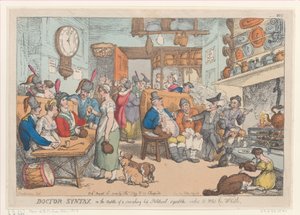 Doctor Syntax in het Midden van een Heet Politiek Ruzie, 31 augustus 1813