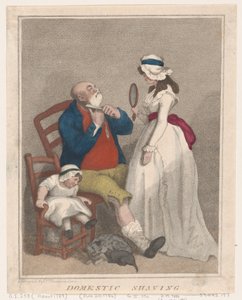 Huiselijk scheren, 21 augustus 1786.