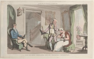Don Michele Bereidt zich voor op zijn Triomftocht, uit Napels en de Campagna ..., 1 juni 1815
