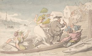 Oostelijke Winden, ca. 1810 door Thomas Rowlandson.