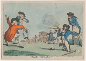 Vals Moed, 22 november 1788 door Thomas Rowlandson