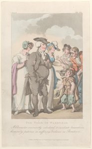 Frontispice: The Vicar of Wakefield, uit The Vicar of Wakefield, 1 mei 1817 door Thomas Rowlandson