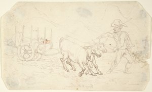 Ziek naar achteren gaan door Thomas Rowlandson