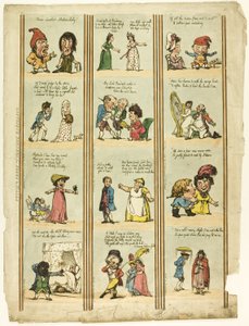 Groteske randen voor hallen en kamers door Thomas Rowlandson