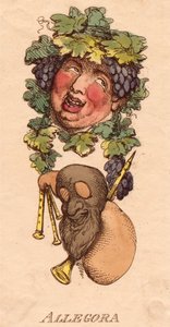 Leiders: Allegora door Thomas Rowlandson