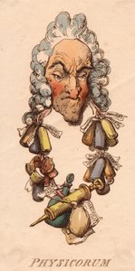 Koptekst: Physicorum door Thomas Rowlandson