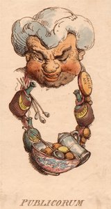 Koppen: Publicorum door Thomas Rowlandson