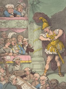John Bull bij de Italiaanse opera, 2 oktober 1811 door Thomas Rowlandson