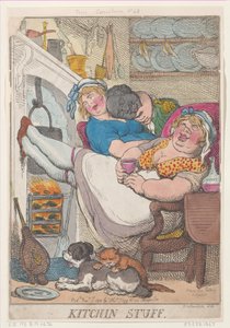 Kitchin Stuff, 1 november 1810 door Thomas Rowlandson