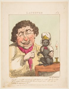 Lachen, 21 januari 1800 door Thomas Rowlandson