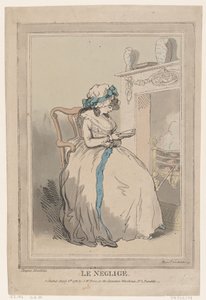 Le Négligé door Thomas Rowlandson