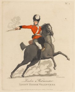 Londen en Westminster Licht Paard Vrijwilliger