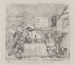 Lange preken en lange belegeringen zijn geneigd de zintuigen te verdoven, 11 februari 1783 door Thomas Rowlandson