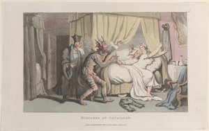 Fouten in Cavaillon, uit Journal of Sentimental Travels in the Southern Pro..., 1 januari 1822 door Thomas Rowlandson