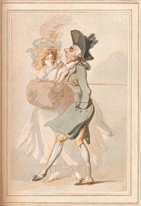 Old Q of een versleten losbol, ca. 1790 door Thomas Rowlandson