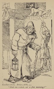 Na één uur, een fijne ochtend! door Thomas Rowlandson