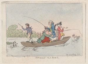 Geduld in een boot, ca. 1803