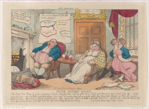 Dagboek van Peter Plumb door Thomas Rowlandson