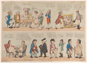 Beelden van Vooroordeel door Thomas Rowlandson