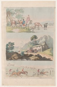 Plaat 10, Contouren van Figuren, Landschappen en Vee...voor het Gebruik van Leerlingen, 6 augustus 1790