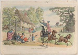 Plaat 13, uit Wereld in Miniatuur, 1816