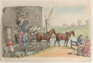 Plaat 23, uit Wereld in Miniatuur, 1816 door Thomas Rowlandson