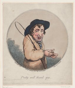 Heel goed, dank je, 20 oktober 1799 door Thomas Rowlandson