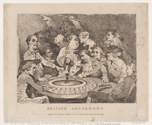 Privé amusement, 1 januari 1786