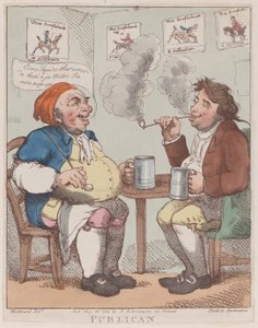 Kroegbaas door Thomas Rowlandson