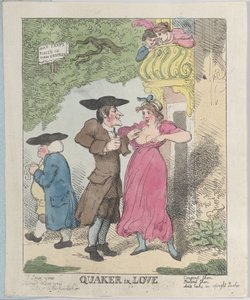 Quaker verliefd, 1815
