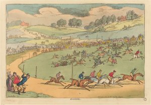 Racen door Thomas Rowlandson