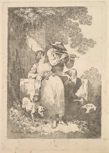 Rust van arbeid op zonnige dagen, 1784-87 door Thomas Rowlandson