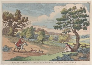 Plattelandssporten, of een oude molvanger in volle geur, 31 augustus 1811