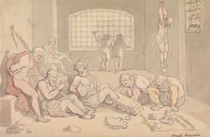 Spaanse Inquisitie door Thomas Rowlandson