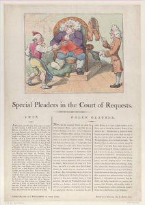 Speciale Pleiters in het Hof van Verzoeken, 28 mei 1802 door Thomas Rowlandson