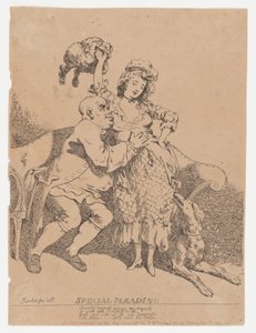 Speciale pleidooien, maart 1780 door Thomas Rowlandson