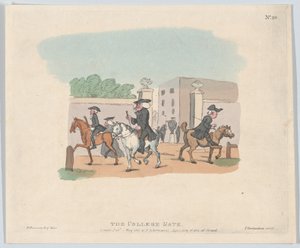 De collegepoort, 1 mei 1803