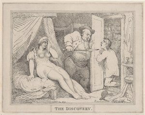 De ontdekking door Thomas Rowlandson