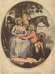 De verliefde sportman door Thomas Rowlandson