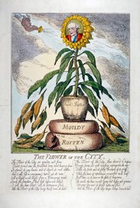 De bloem van de stad, 1809 door Thomas Rowlandson