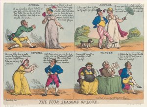 De Vier Seizoenen van de Liefde, 15 september 1814 door Thomas Rowlandson