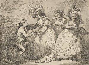 De gouden appel, of de moderne Parijs door Thomas Rowlandson