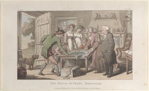 De bril met groene glazen, uit The Vicar of Wakefield, mei 1817