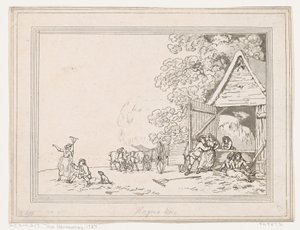 De Hooimakers, 1787 door Thomas Rowlandson